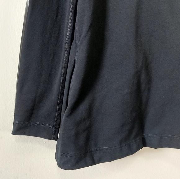 Lululemon Drapey Cowl Neck Snap Button Sweater Size 8 High Neck Wrap Cardigan - Picture 5 of 14